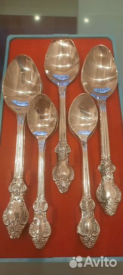 Мельхиоровые ложки СССР набор
