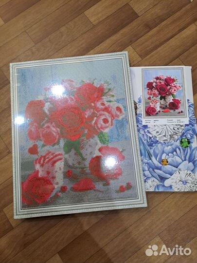 Алмазная мозайка, размер 40х50