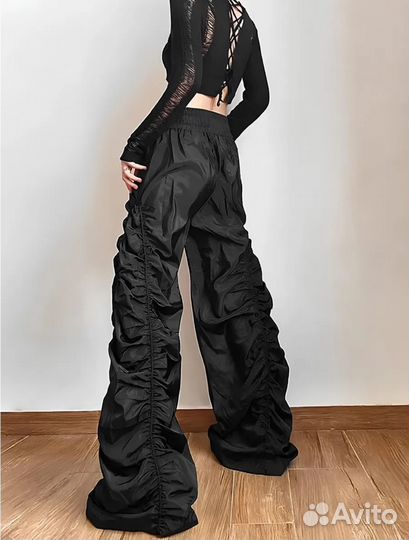 Штаны карго широкие y2k
