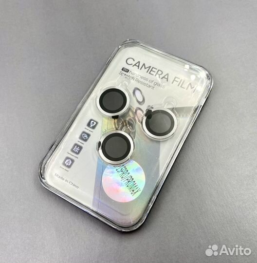 Защитное стекло на камеру iPhone 15 Pro/15 Pro Max