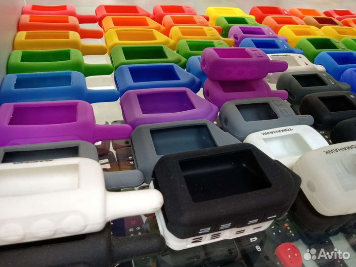 Чехлы силиконовые для брелка сигнализации