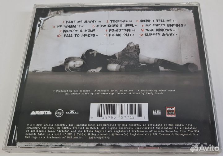 Avril Lavigne - Under My Skin (CD, USA 2004)