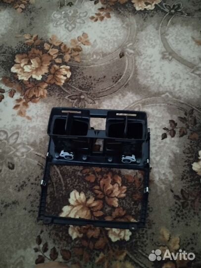 Воздуховод центральный Kalina 2, гранта с рамкой