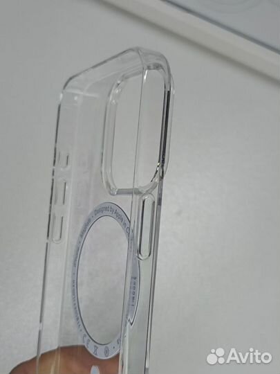 Чехол Clear case на iPhone 15 pro MagSafe