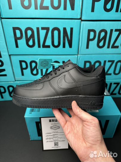 Nike Air Force 1 '07 черные