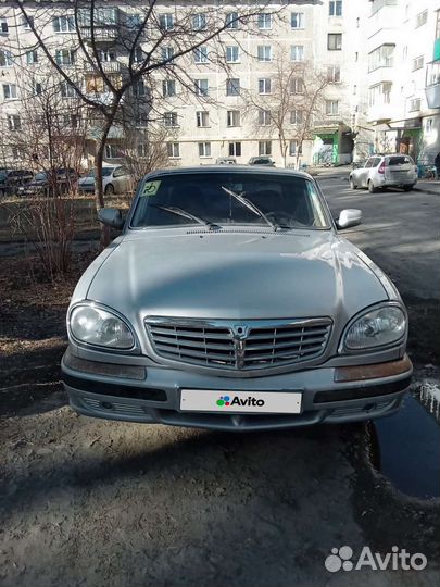 ГАЗ 31105 Волга 2.4 МТ, 2008, битый, 68 000 км