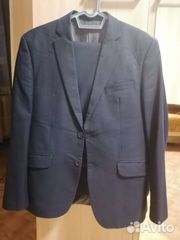 Школьный костюм для мальчика синий