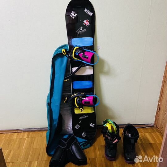 Сноуборд 147 Silhouette ботинки крепление Union