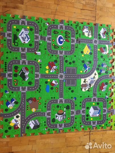 Детский коврик пазл