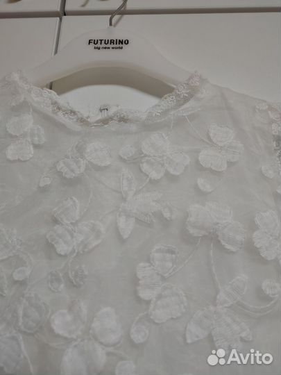 Белое платье на выпускной в садик 122