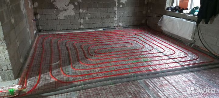 Монтаж отопление водоснабжение, дымоходов