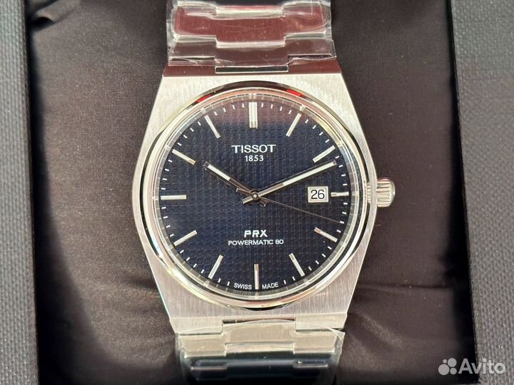 Часы мужские Tissot PRX T137.407A синий цвет