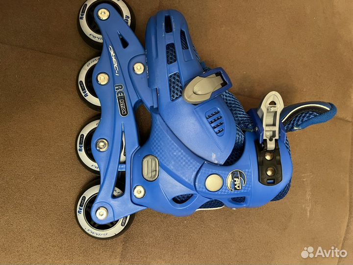 Роликовые коньки детские с защитой