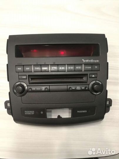 Магнитола Mitsubishi Outlander XL Rockford Fosgate