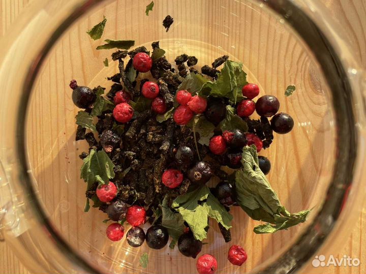 Иван чай со смородиной 1 кг, ягоды, чистый состав