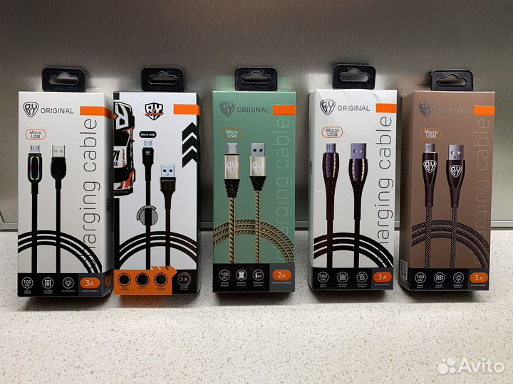 BY Кабель для зарядки Micro USB разные
