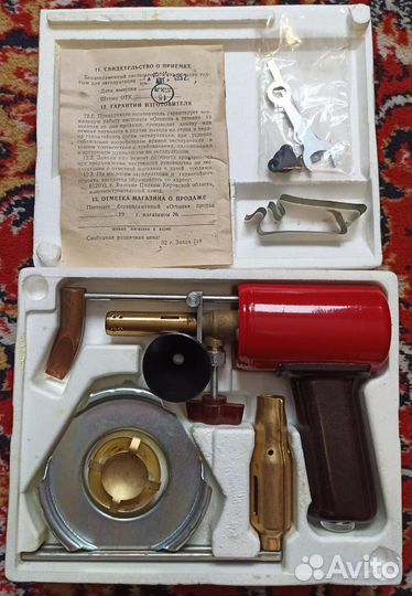 Бензопламенный пистолет 