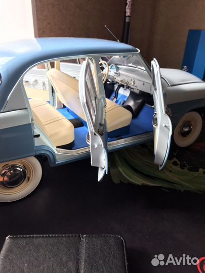 Моделька игрушки размер 1:8 волга М-21