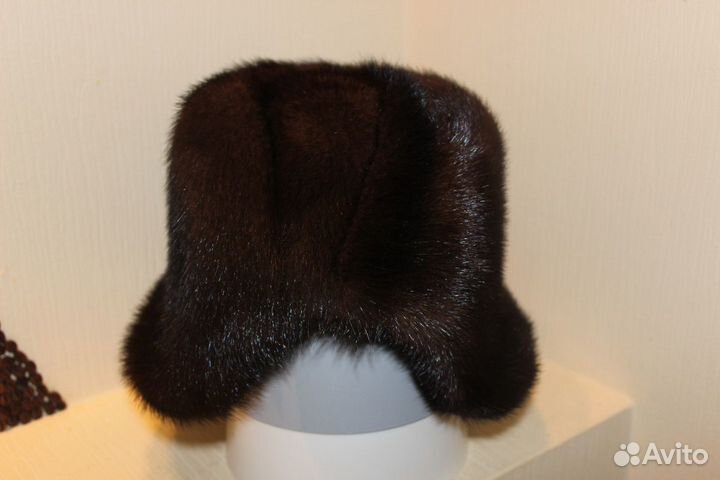 Шапка норковая женская