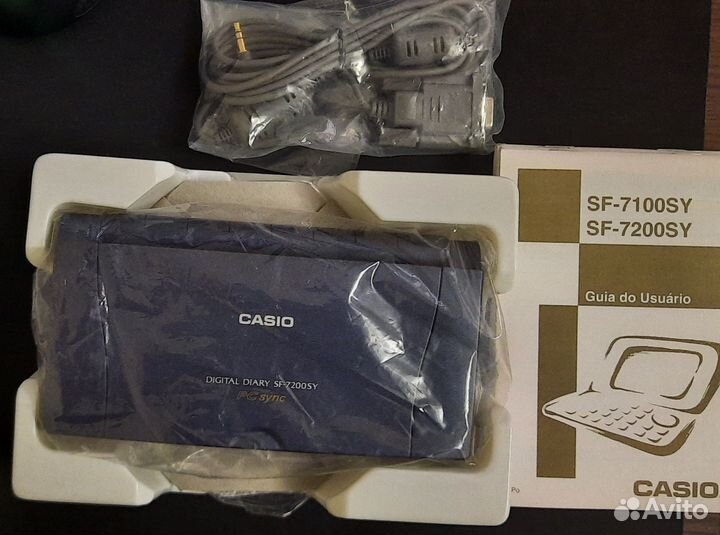 Электронная записная книжка casio SF-7200SY винтаж