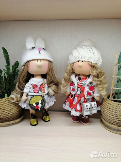 Интерьерная кукла ручной работы