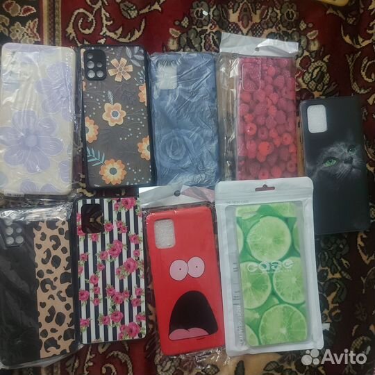 Чехлы на samsung а71 новые