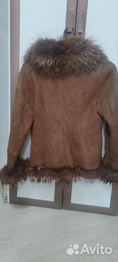 Дубленка натуральная женская 42 44