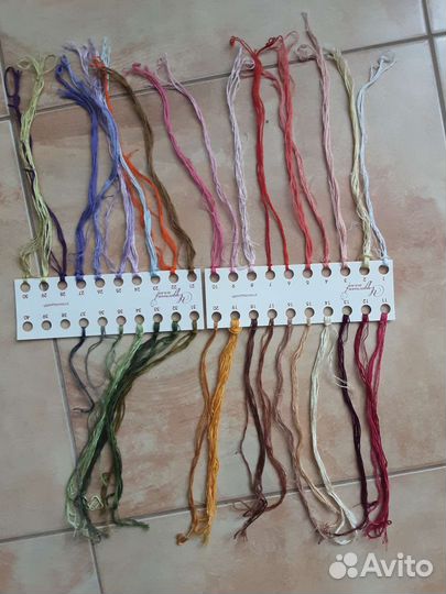 Набор для вышивания крестиком (остатки)