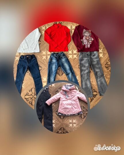 Одежда + комбинезон 116