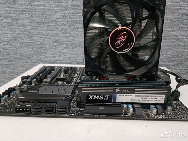 Комплект msi x99 i7 4930k 20gb ddr3