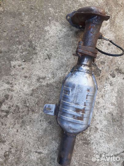 Приемная труба газель 405 с пламягасителем