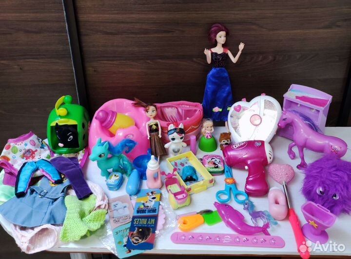 Игрушки для девочки пакетом