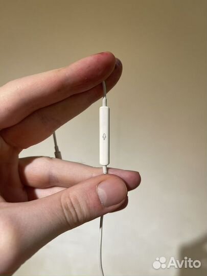 Наушники/гарнитура Apple EarPods (lightning)