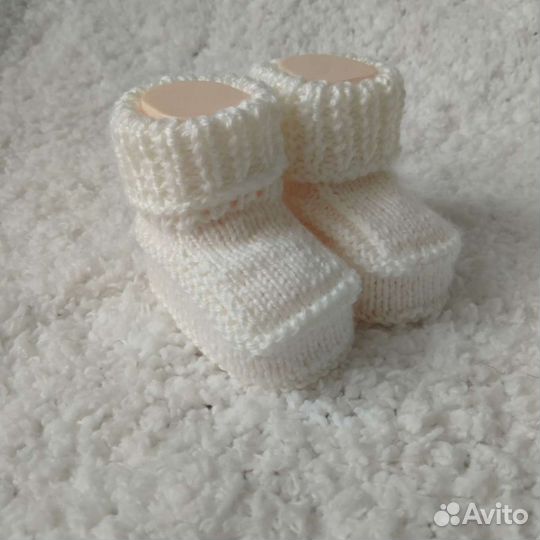 Пинетки вязаные
