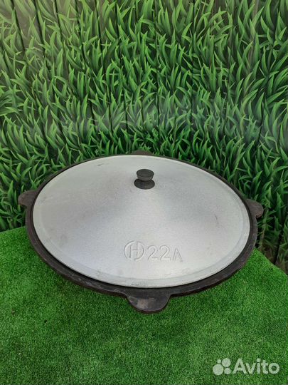 Казан чугунный 22 литра