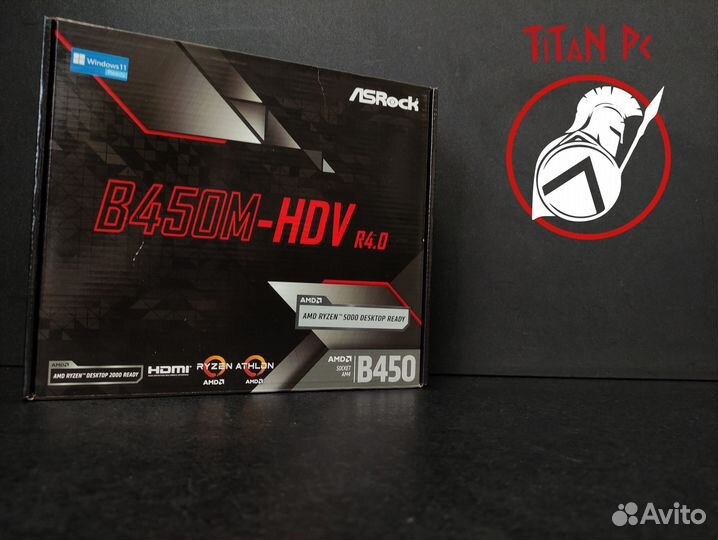 NEW Ryzen 7 5700G + Asrock B450M-HDV / Обмен