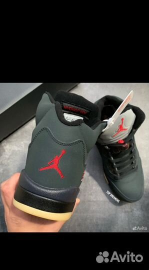 Кроссовки Nike Air Jordan 5 Gore Tex осень зима
