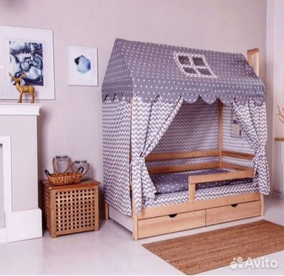 Детская кровать домик
