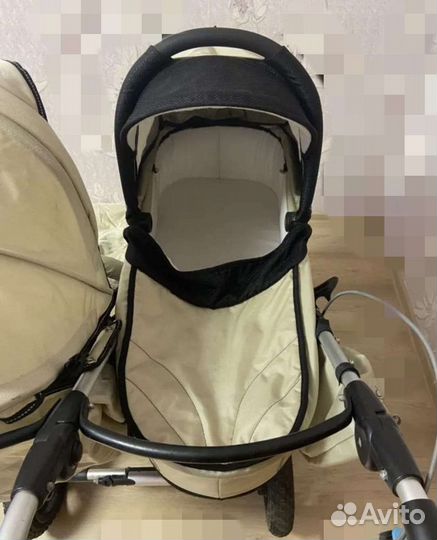 Коляска для двойни tfk