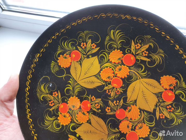 Тарелки хохлома СССР