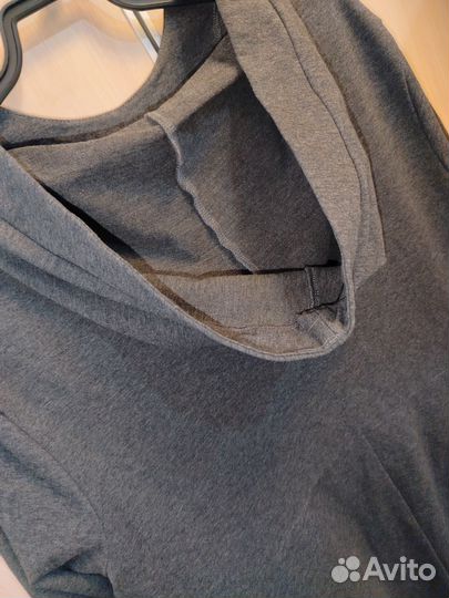 Туника с капюшоном женская тёплая