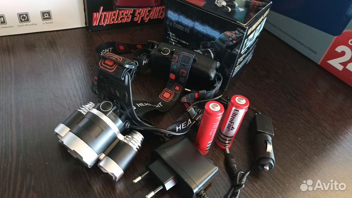 Мощный налобный фонарь