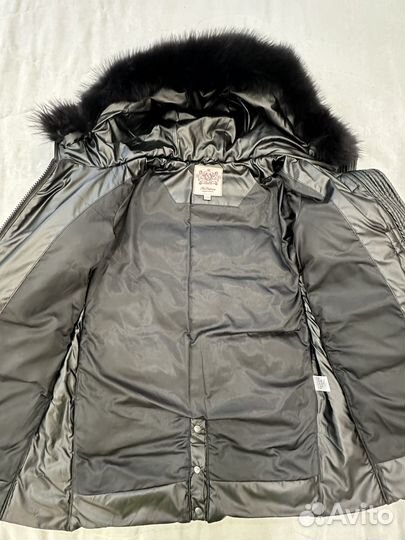 Зимнее пальто пуховое для девочки