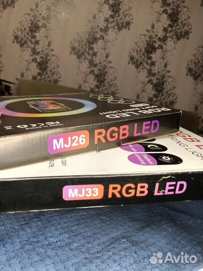 Кольцевая лампа со штативом