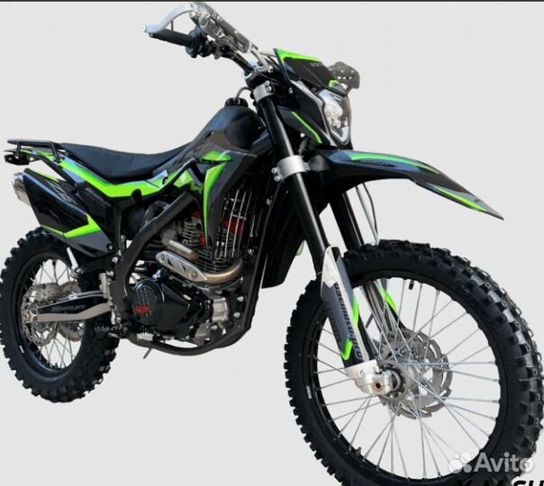 Эндуро / кроссовый мотоцикл BSE Z6 neon track(025)