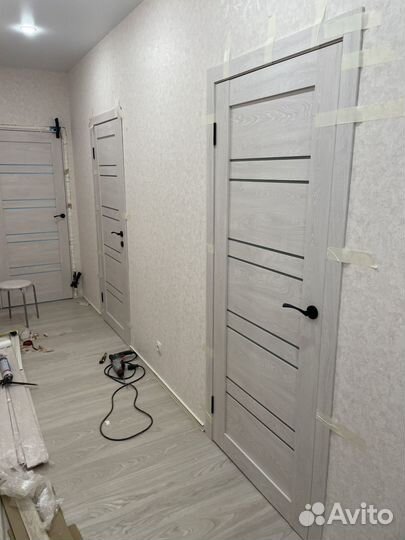 Установка межкомнатных дверей