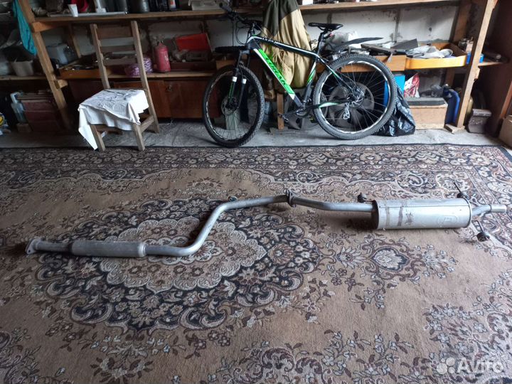 Глушитель на mazda 626