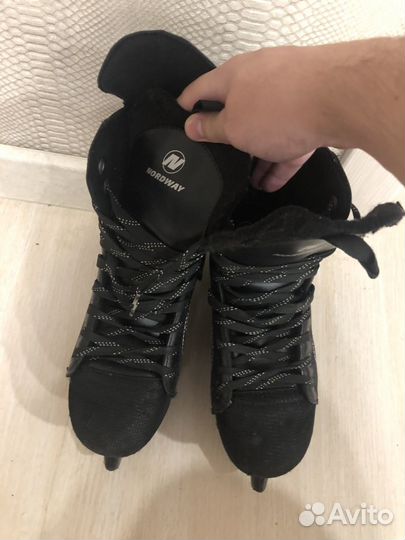 Коньки хоккейные мужские nordway