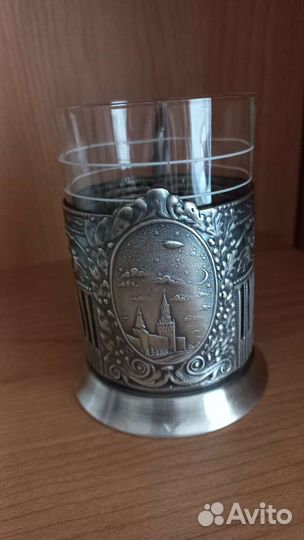Подстаканник мельхиоровый СССР