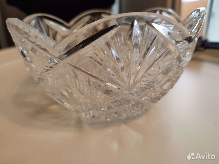 Ваза хрустальная СССР